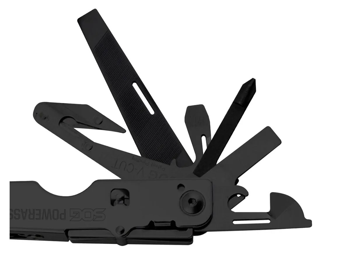 Мультиинструмент SOG PowerAssist Black, нейлоновый чехол