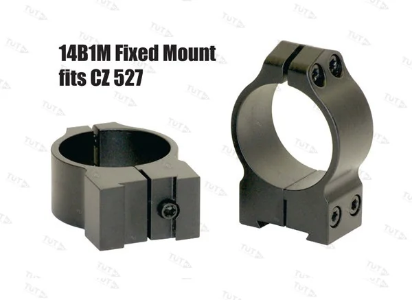 Крепления Warne CZ527 для прицелов 30мм Medium (14B1M)