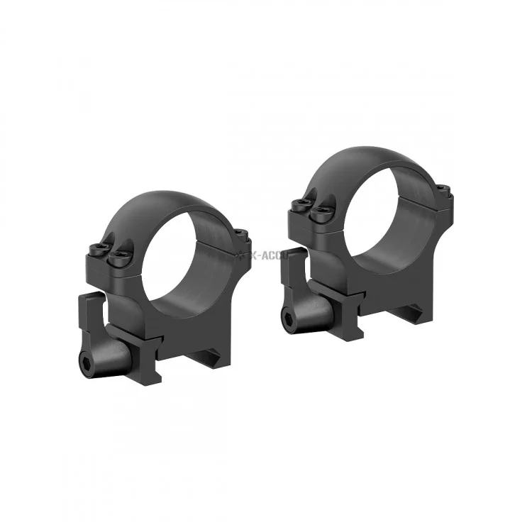 Кольца Vector Optics Low Profile QD, быстросъёмные, 30мм, на Weaver, сталь