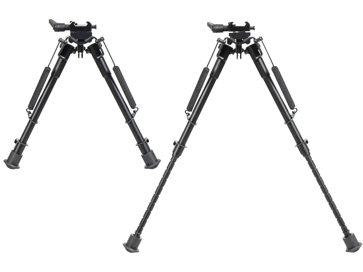 Сошки ShotTime на Weaver быстросъёмные поворотные H=23,5-36,5см