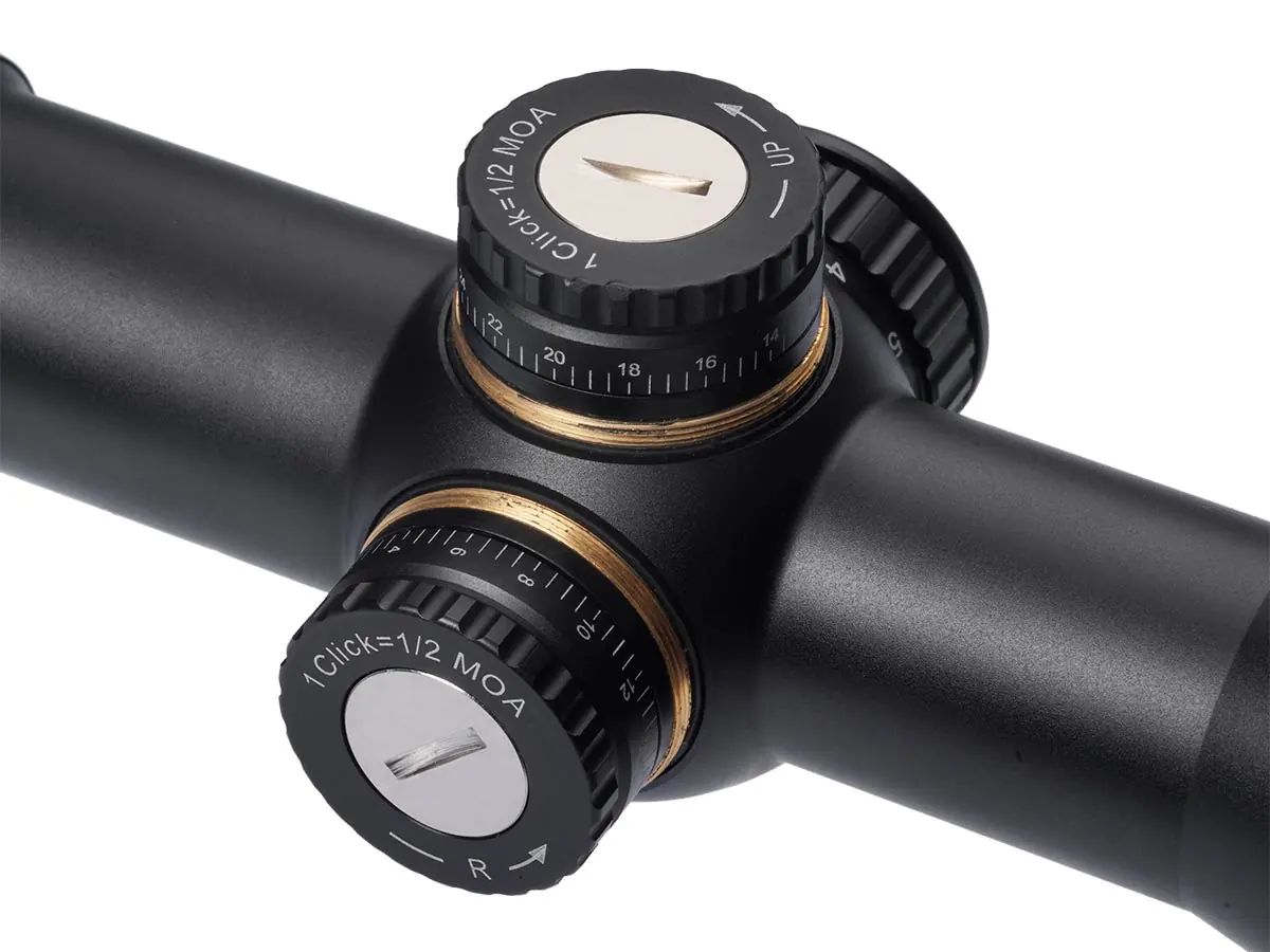 Прицел Gaut Amber 4x36, сетка 27 (Mil-Dot)