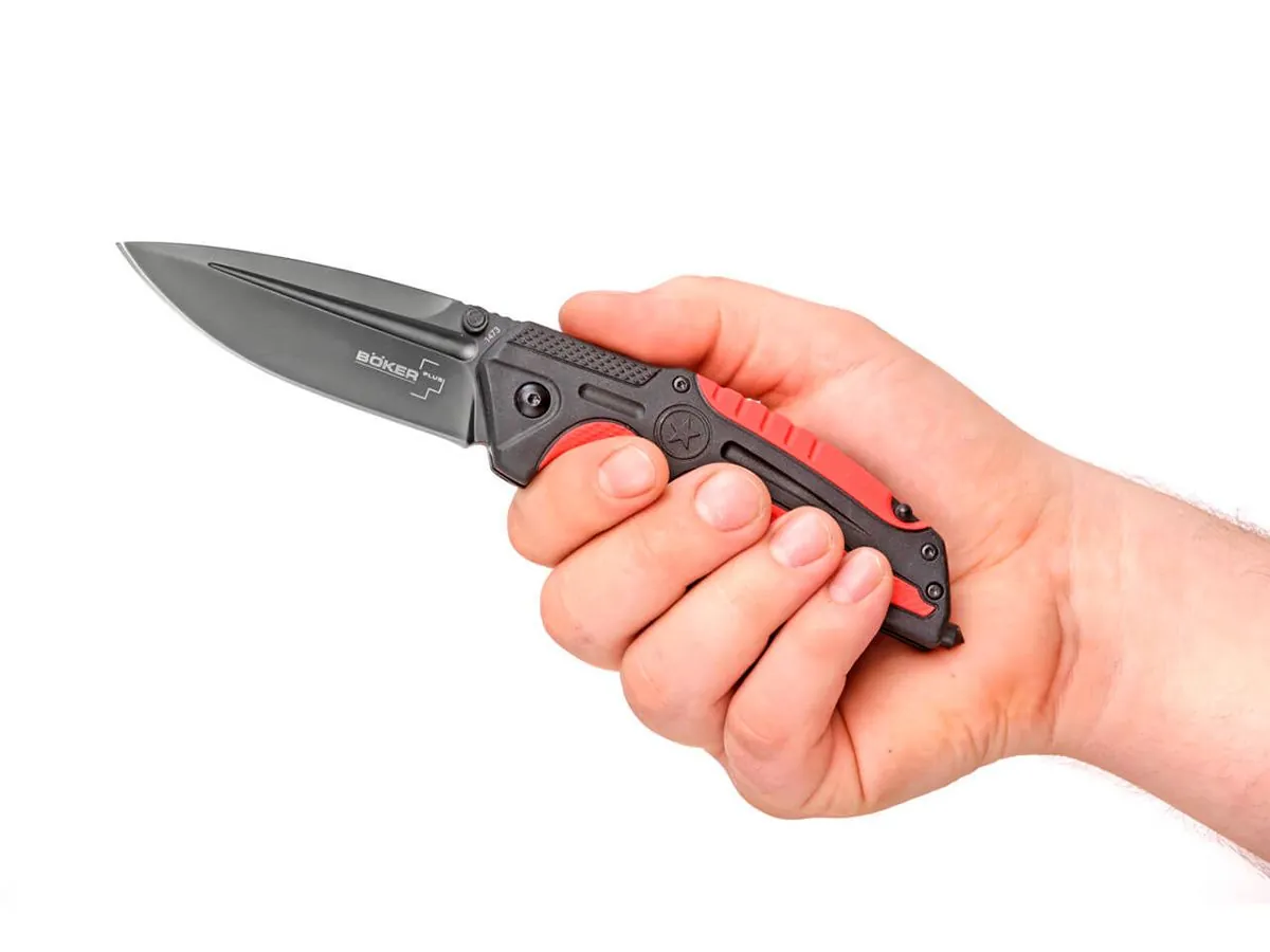 Нож складной Boker Plus Savior, сталь 12С27, рукоять FRN