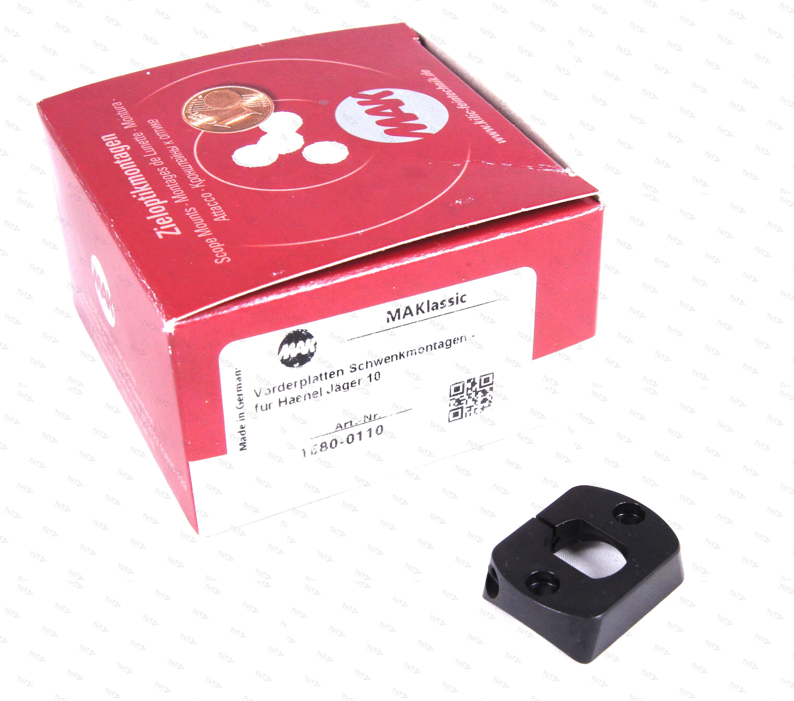 Переднее основание поворотного кронштейна MAK для карабина Haenel Jaeger 10