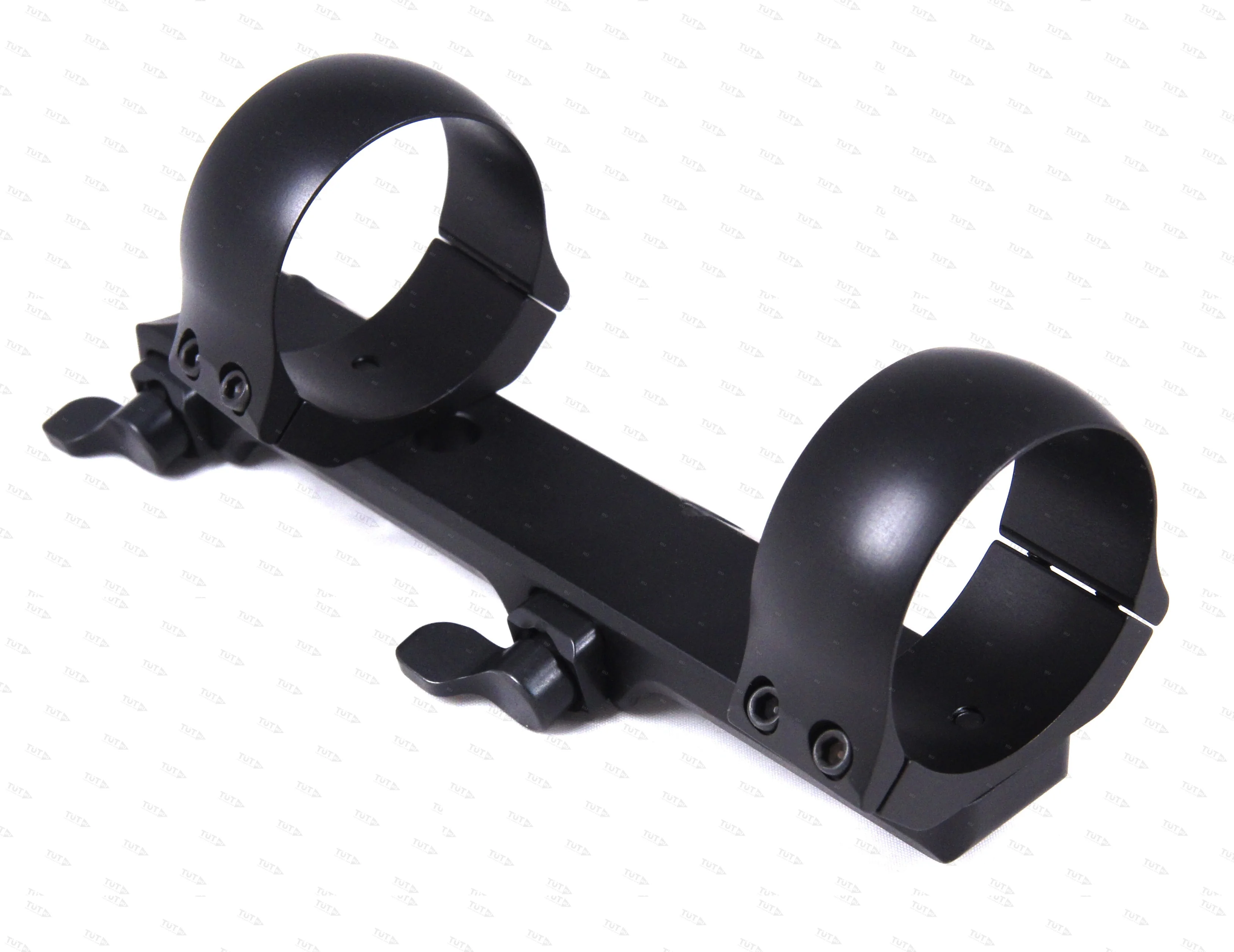 Быстросъемный моноблочный кронштейн MAK с рычажным зажимом MAKuick с кольцами 40mm для Blaser