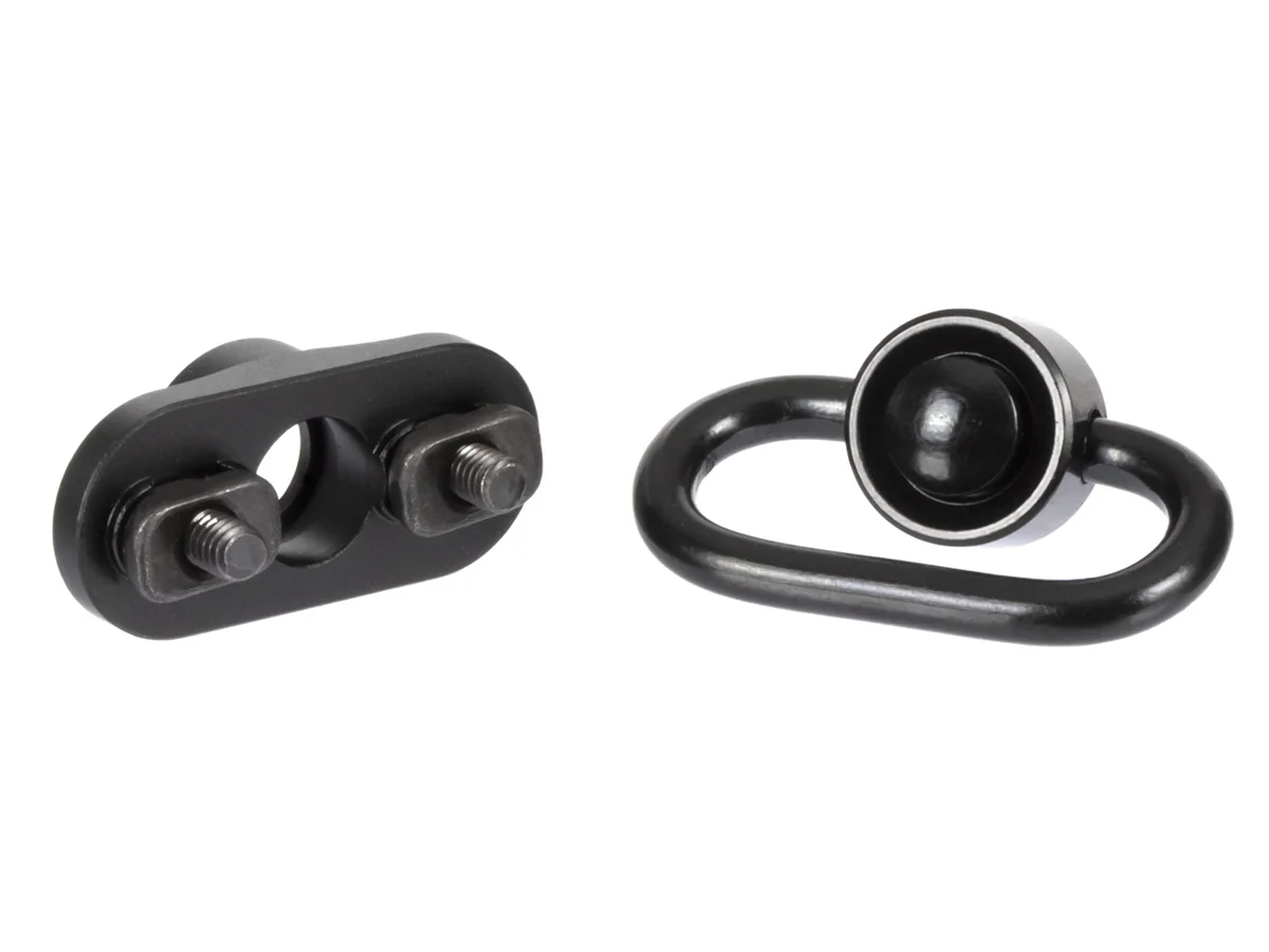 Антабка ShotTime быстросъёмная QD, на M-LOK, для ремня 32мм, чёрная