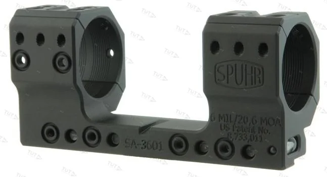 Тактический кронштейн SPUHR D30мм для установки на 12mm (Accuracy), H35мм, наклон 6MIL/ 20.6MOA (SA-