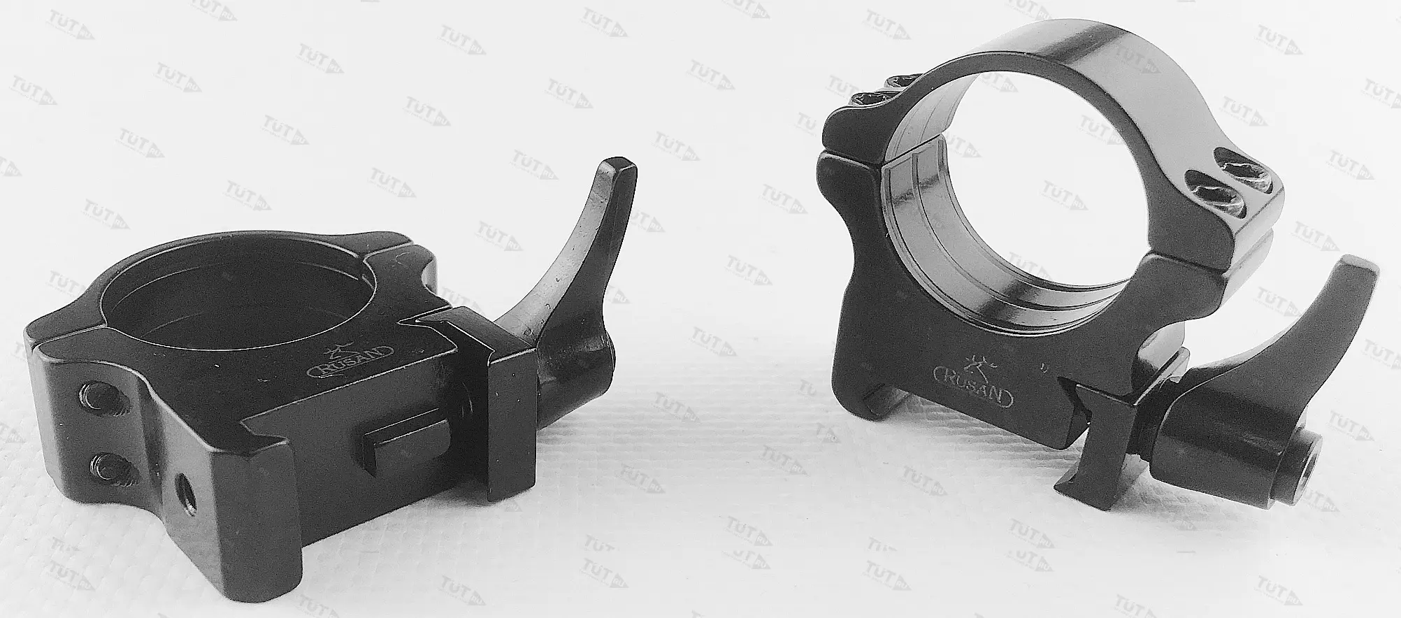 Кольца Rusan быстросъемные Weaver на 25,4мм H10 рычажные (050-25,4-10-R)