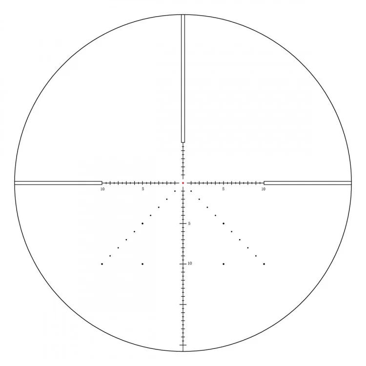 Оптический прицел March 1-8x24 Short с подсветкой, сетка FMC-1, 0.1MIL (D8SV24FIML)