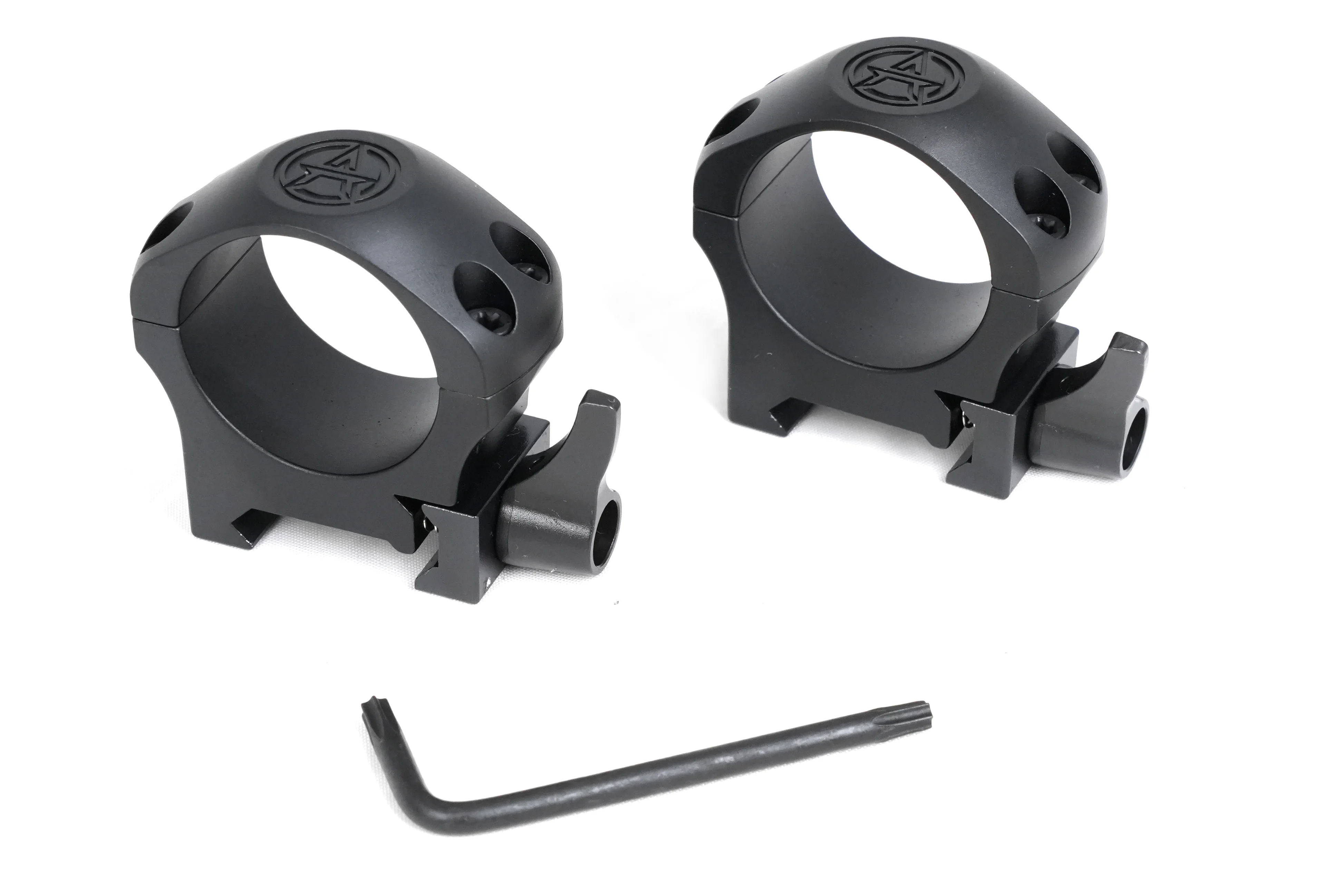 Кольца Arkon 30 мм быстросъемные на weaver / Аркон 30 мм быстросъемные на вивер низкие