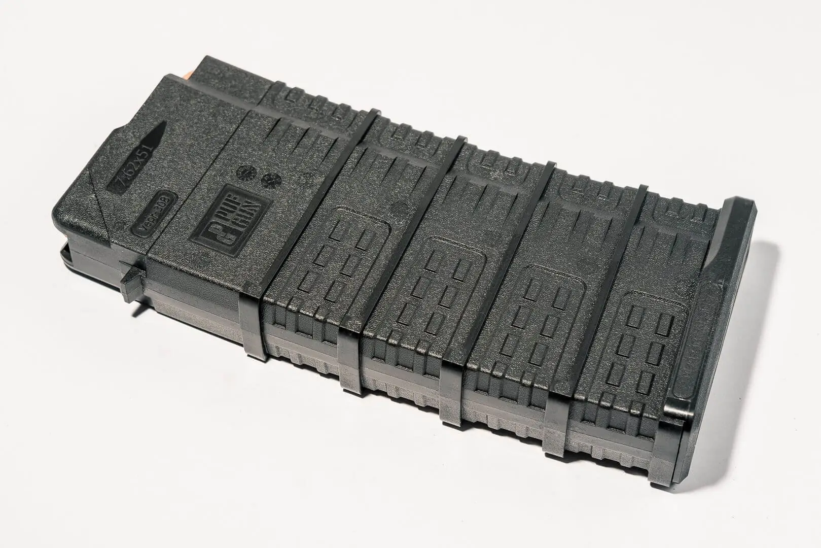 Магазин Pufgun На Вепрь-308, 7,62Х51, 25 Патронов, Полимер, Черный, Возможность Укорочения, 191Гр.