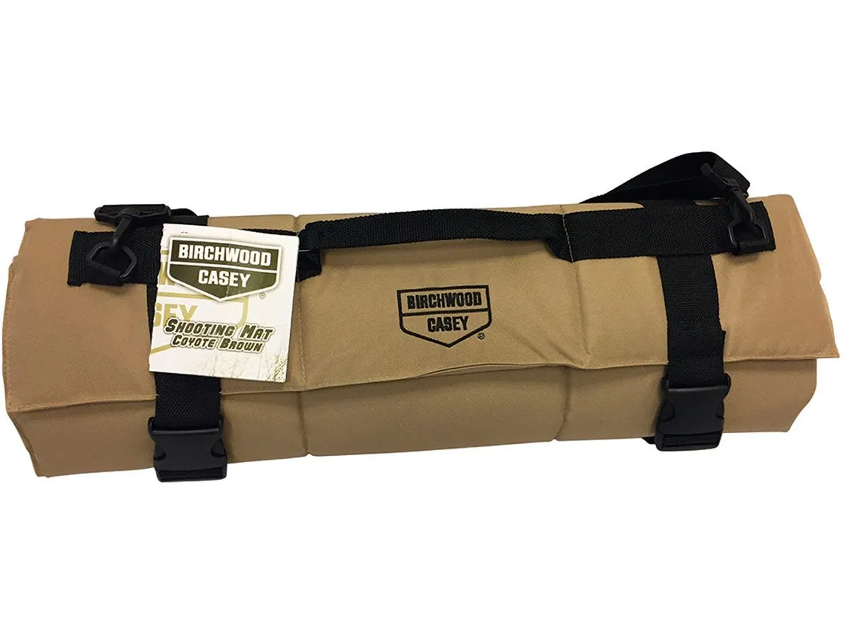 Мат стрелковый Birchwood Casey, размер 84"х27"x1/2" (213х68х1,2 см), цвет Coyote Brown