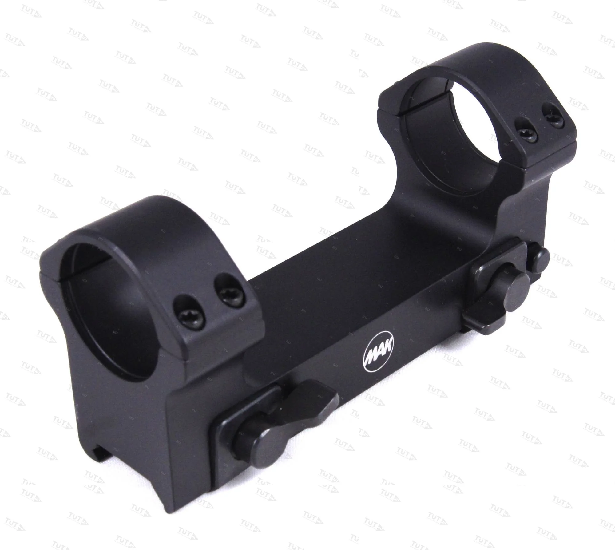 Кронштейн б/c MAK Milmount на Weaver 30 мм,BH23 мм, 20-MOA