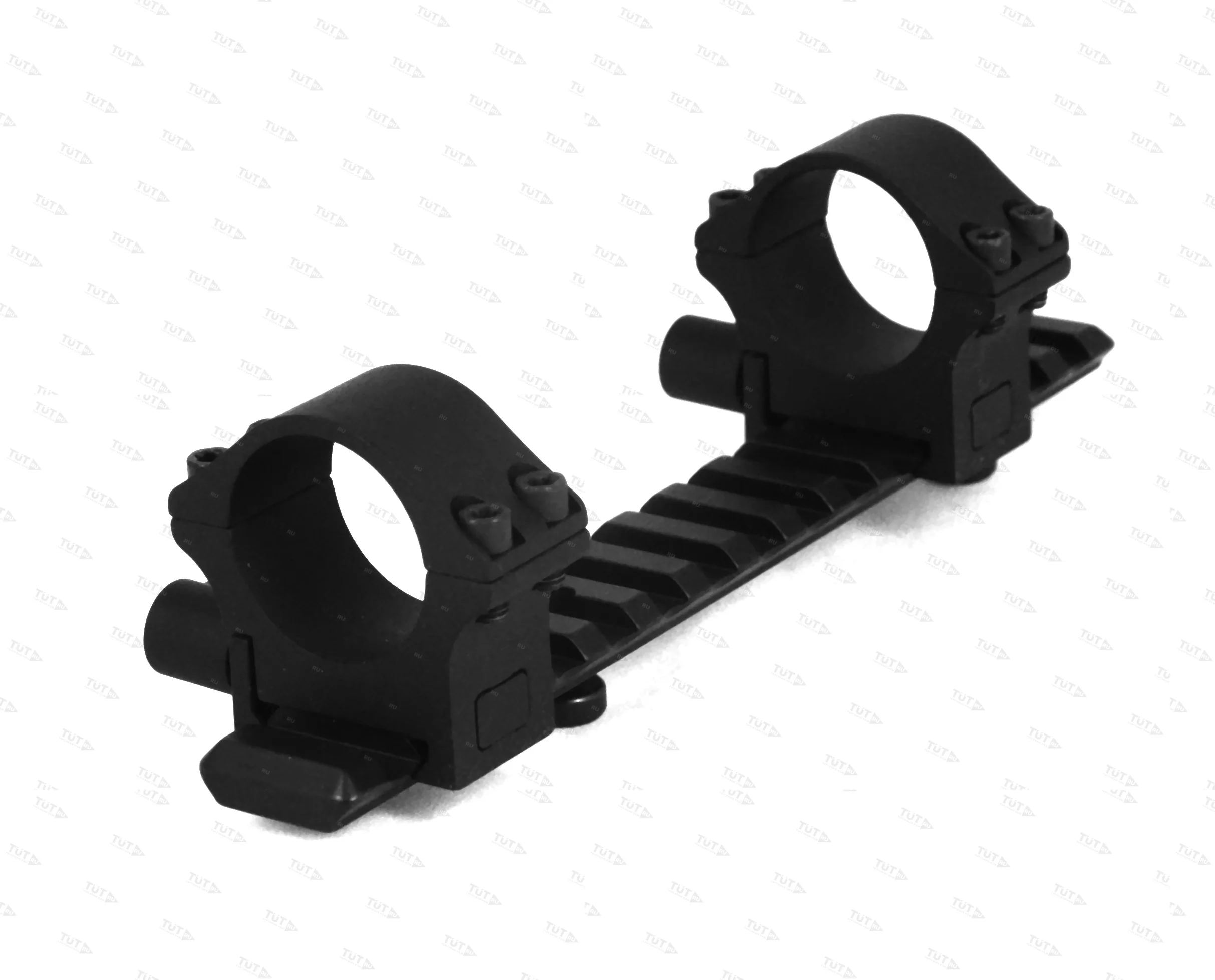 Кольца быстросъемные Hawke стальные на 25.4 мм низкие рычажные