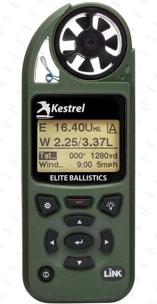 Карманная метеостанция KESTREL 5700 Elite c б.к. Applied Ballistics, цвет зеленый