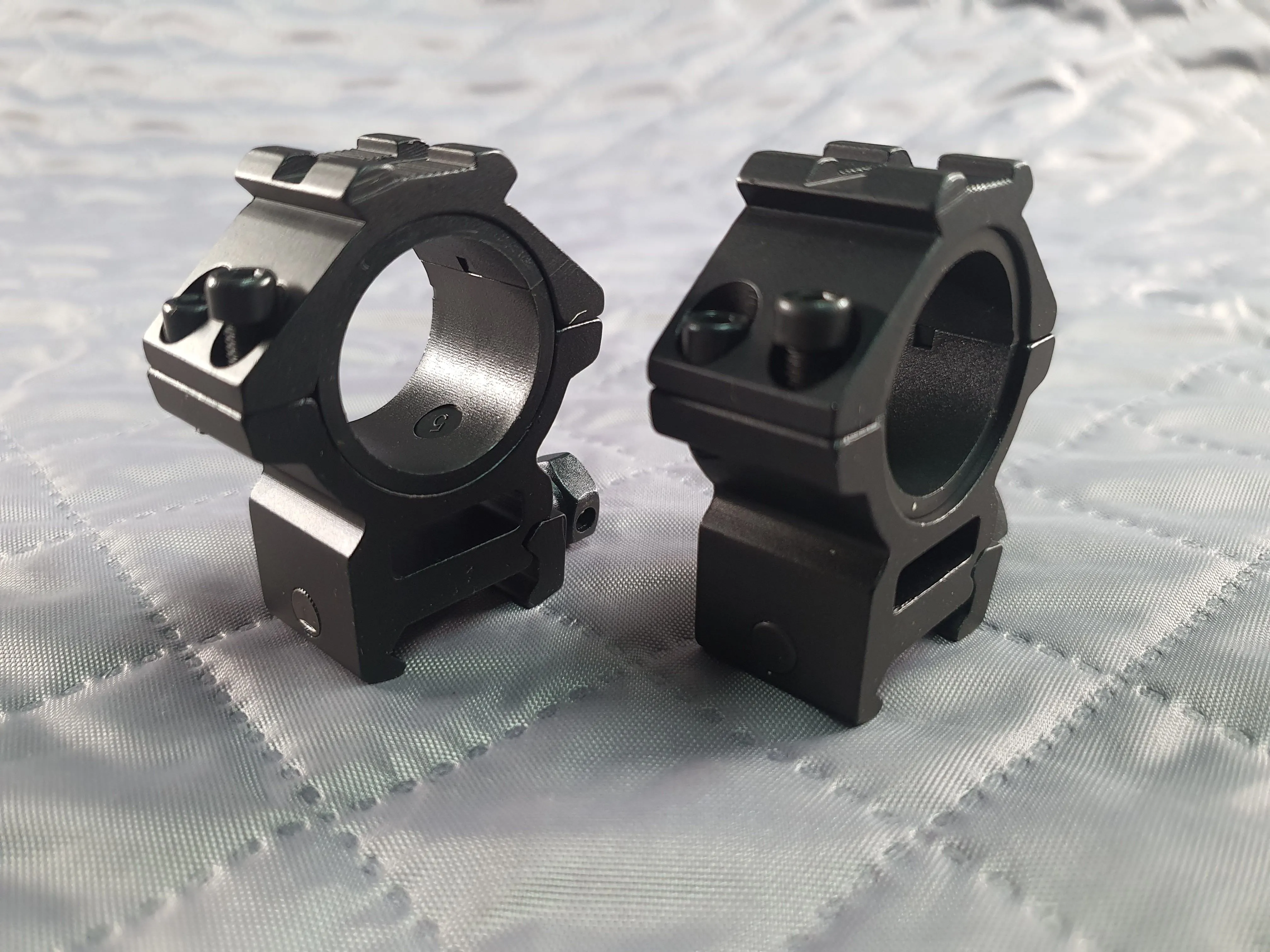 Кольца Focuhunter 1" / 30 мм высокие небыстросъёмные на Weaver