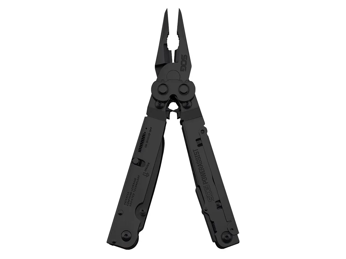 Мультиинструмент SOG PowerAssist Black, нейлоновый чехол