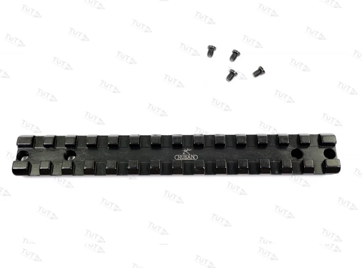 Планка Picatinny Rusan на Mossberg Patriot LA (E=119,4мм) 010-52-LA