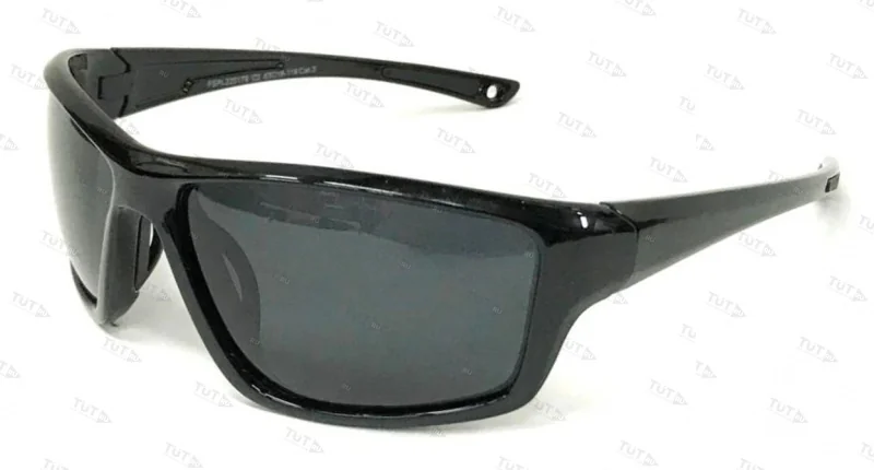Очки поляризационные Pyramex, линзы поликарбонат серые, оправа черный матовая