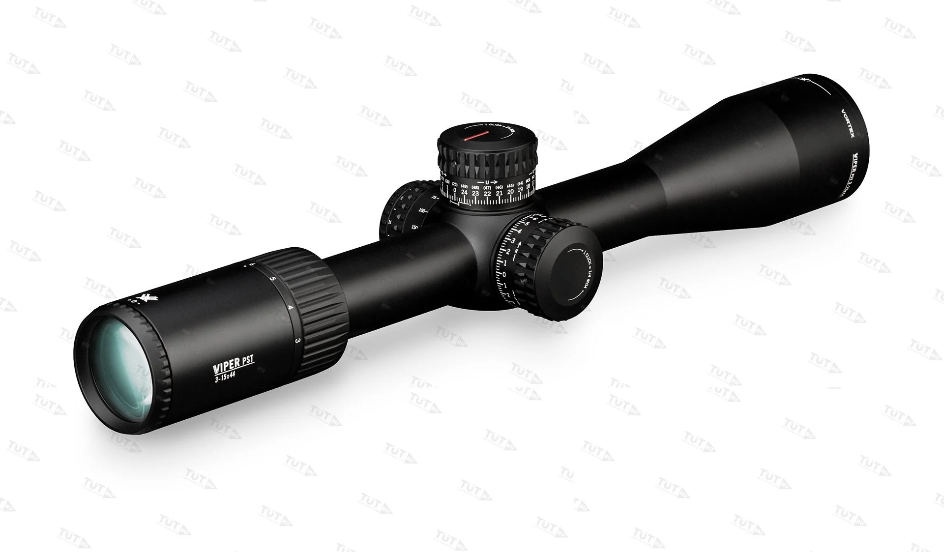 Оптический прицел Vortex Viper PST Gen.II 3-15x44 FFP EBR-7C MOA с подсветкой (PST-3156)