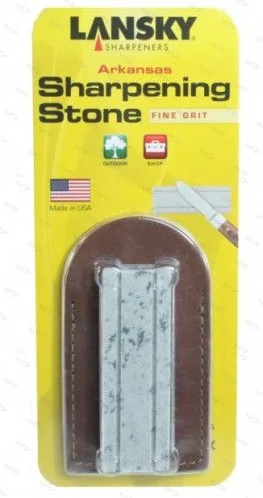 Камень точильный карманный Arkansas в чехле Lansky LSAPS