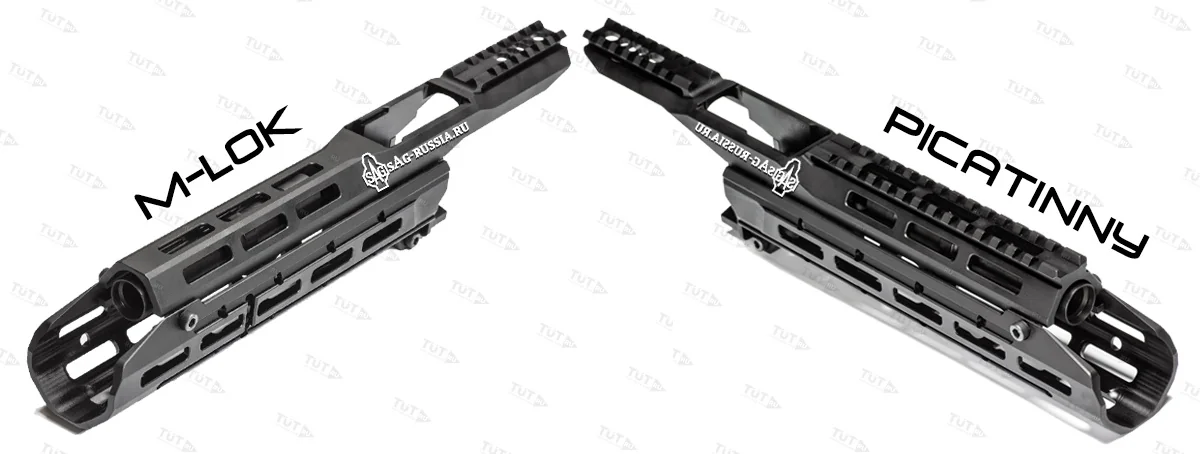 Шасси SAG МК 2.1 для АКМ/АК-74/Сайга (Picatinny, M-LOK)