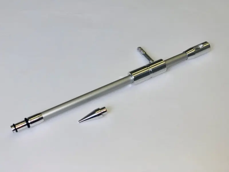 Направляющая шомпола ЧИСТОGUN универсальная, CBG-1, cal. 4.5-6.35mm, болт 17,5 мм, L=25см, алюминий