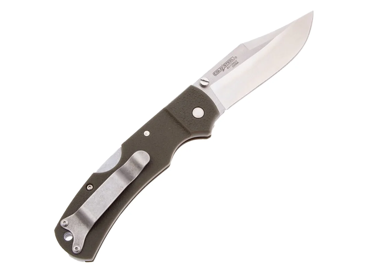 Нож складной Cold Steel Double Safe Hunter OD Green, 8Cr13MoV, GFN