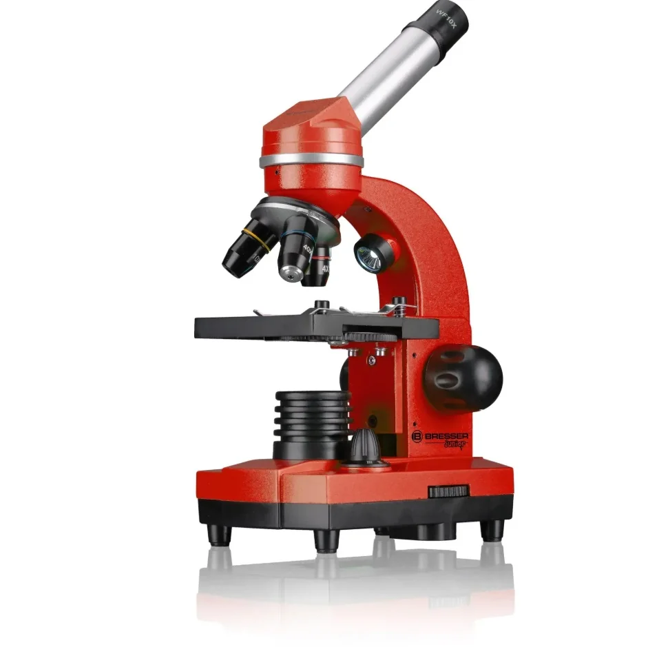 Микроскоп Bresser Junior Biolux SEL 40–1600x, красный