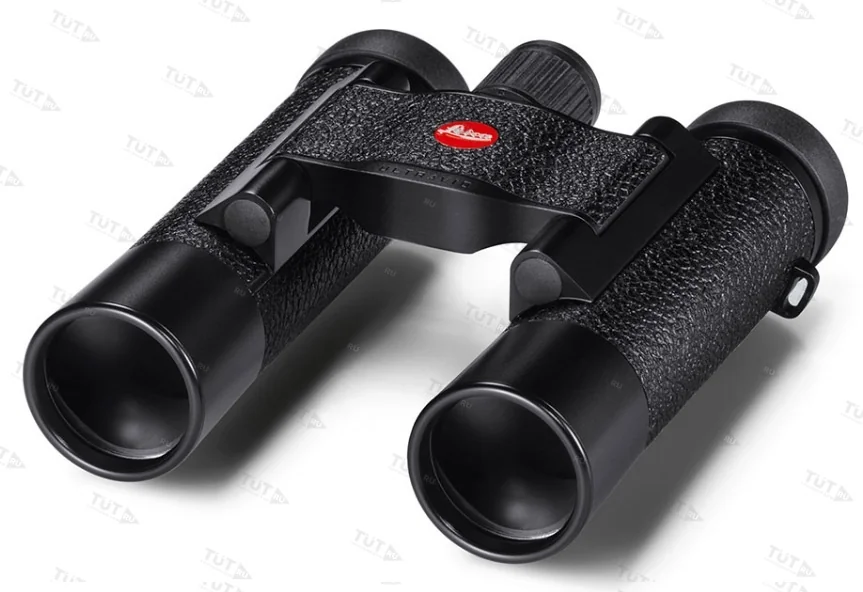 Бинокль Leica Ultravid 10x25 кожа, черный