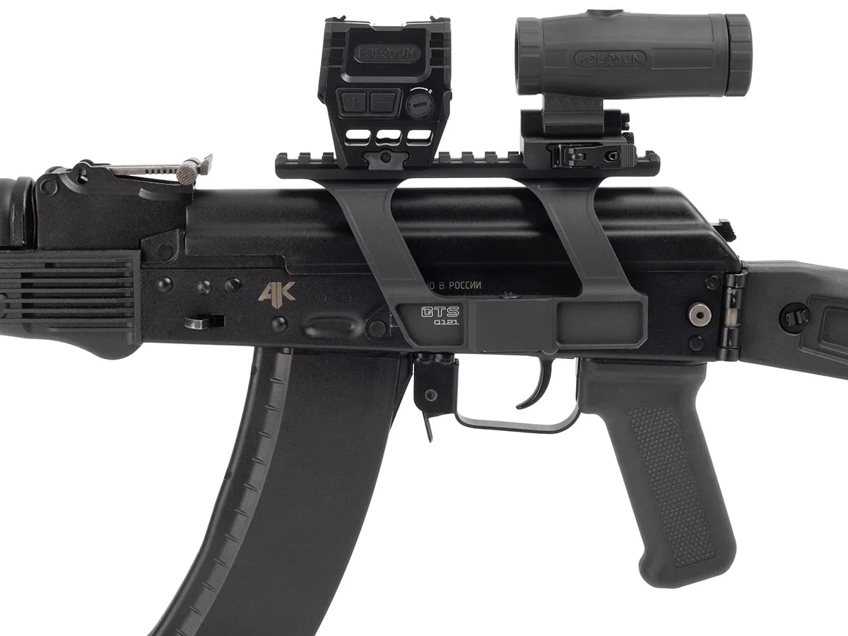 Боковой кронштейн GTS Q.121 небыстросъёмный Picatinny для АК/Сайга