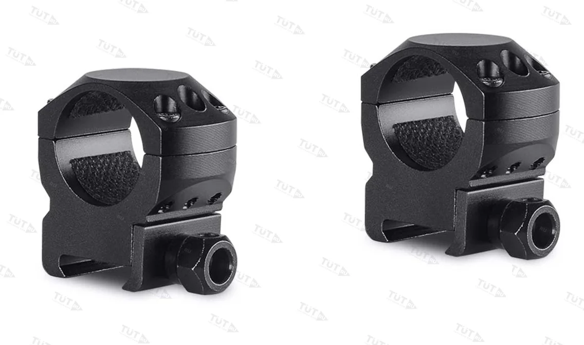 Кольца Hawke Tactical 25.4мм на Weaver средние (BH=12мм)