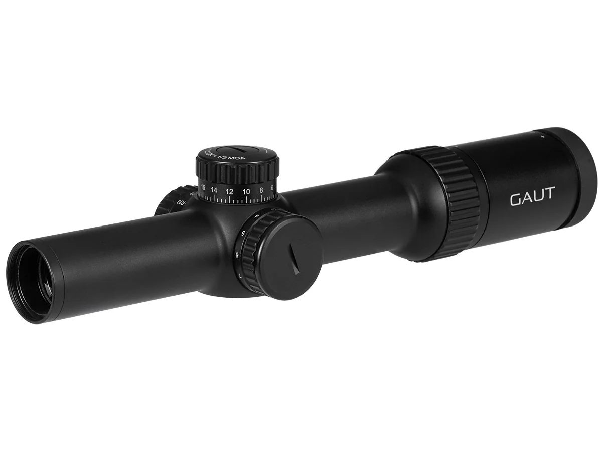 Прицел Gaut  Obsidian 1-8x24, сетка X2, подсветка точки