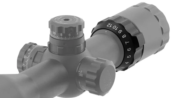 Оптический прицел Leapers Bug Buster 3-12x32, 25.4мм, AO, MilDot, без подсв. кольца на Weaver/Picati