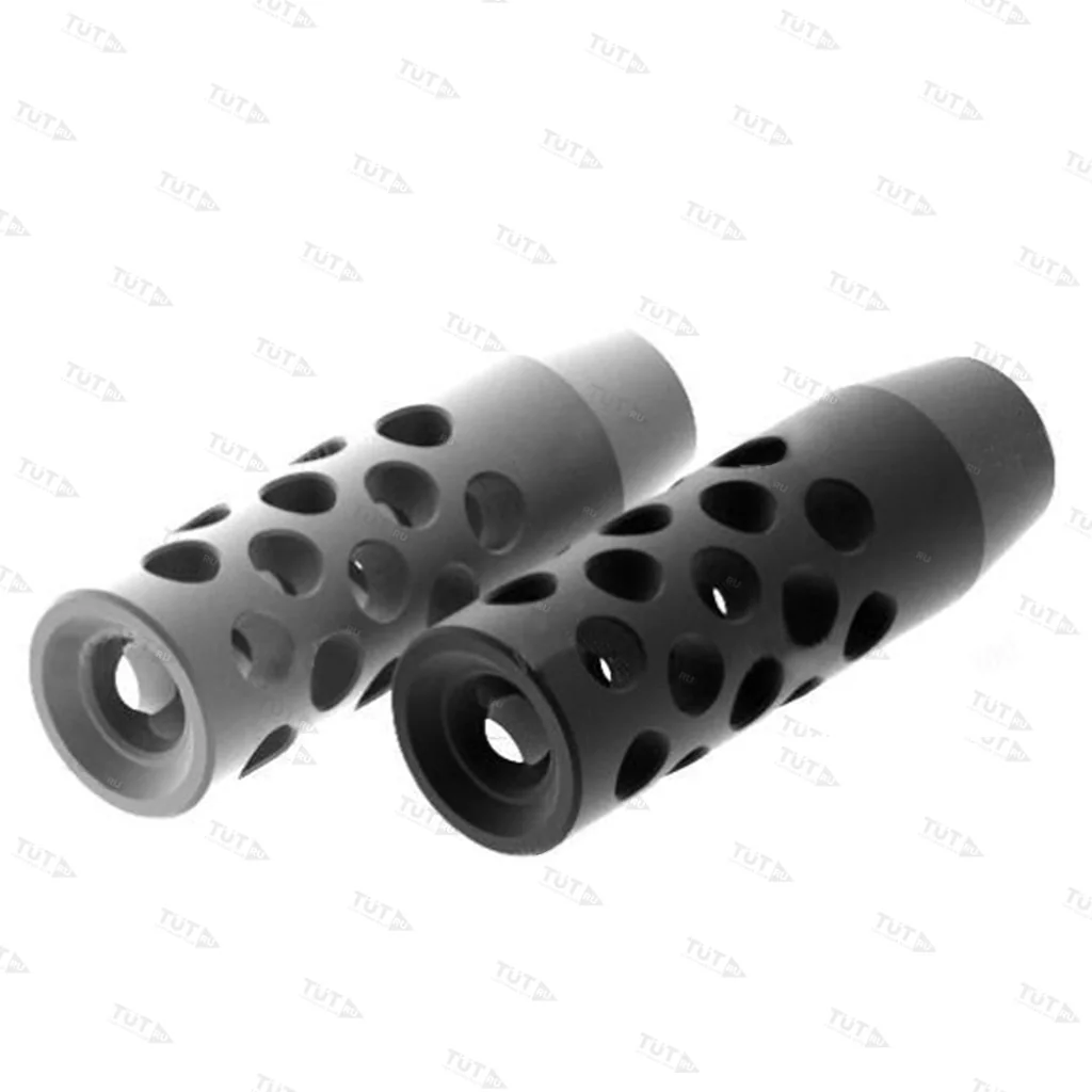 ДТК Audere HMB Dual-Brake, все калибры .30 (7.62 мм) и 9,3 мм, резьба М14х1 | М15х1 | 1/2"-20 | 5/8"