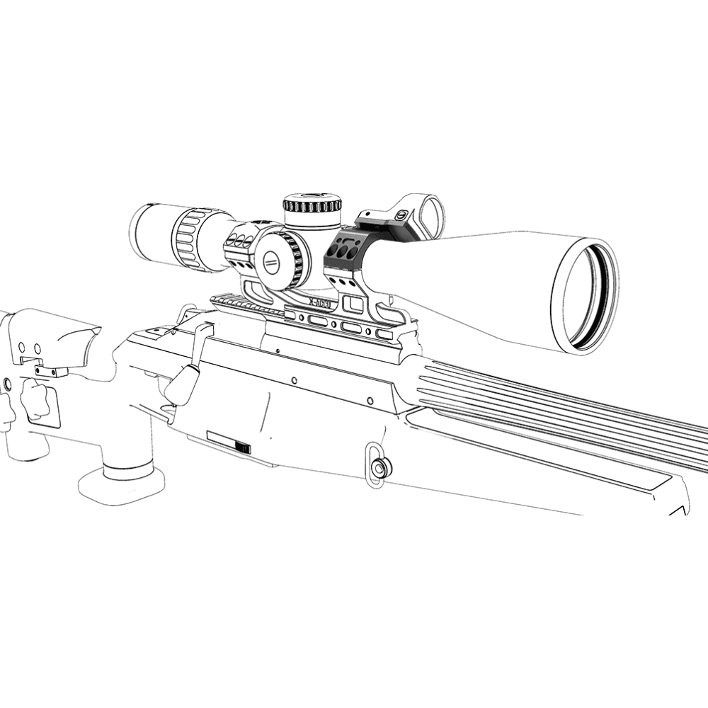Крепления Vector Optics X-Accu 34 мм