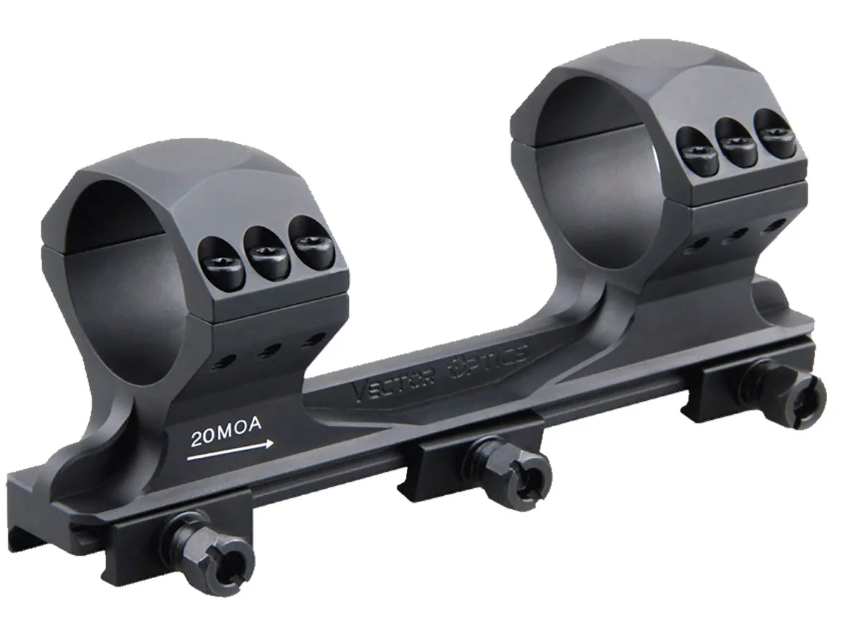 Кронштейн Vector Optics X-Accu 1.6 High Profile 34мм на Picatinny 20 MOA