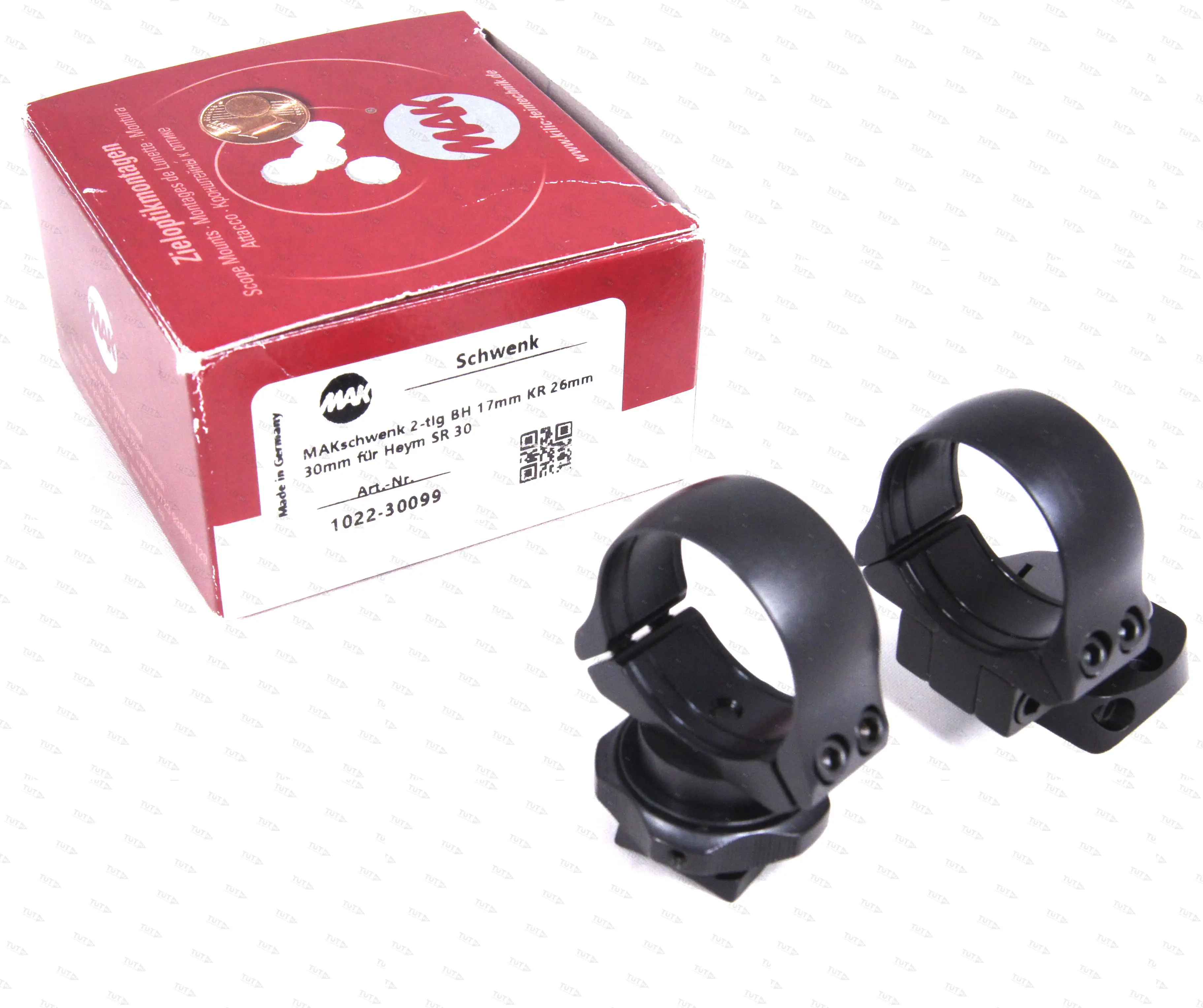 Поворотный кронштейн MAK на Heym SR30, кольца 30 мм (1022-30099)