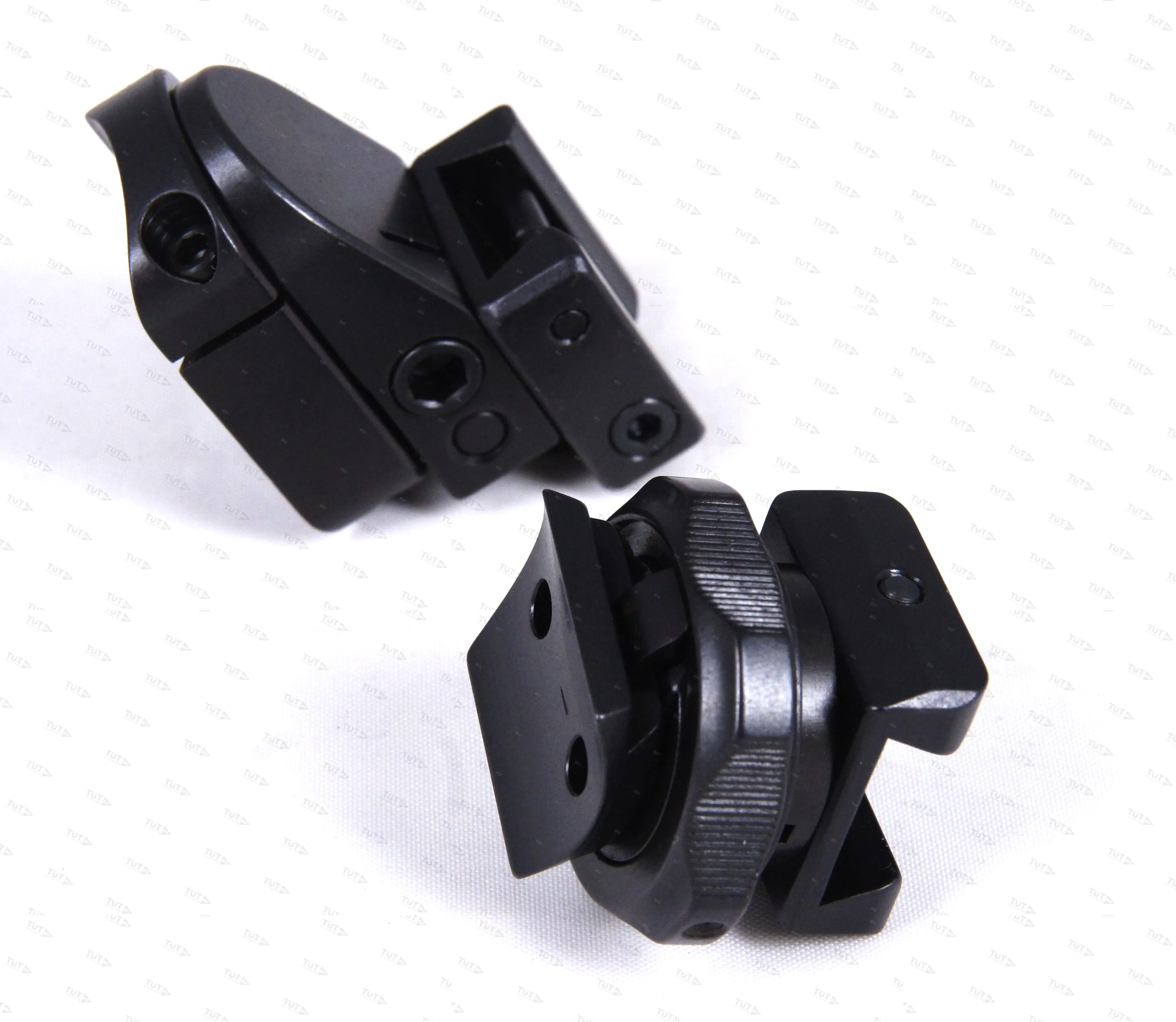 Поворотный кронштейн на раздельных основаниях MAK на Benelli Argo/Browning BAR II на LM-призму (1022