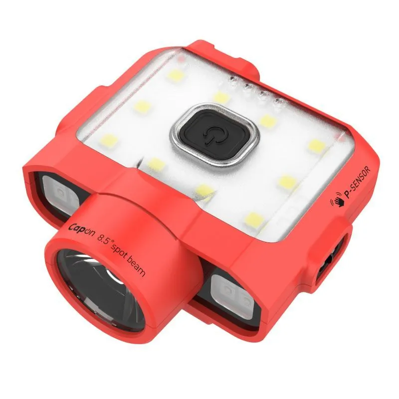 Фонарь налобный Capon 120D цв. Red