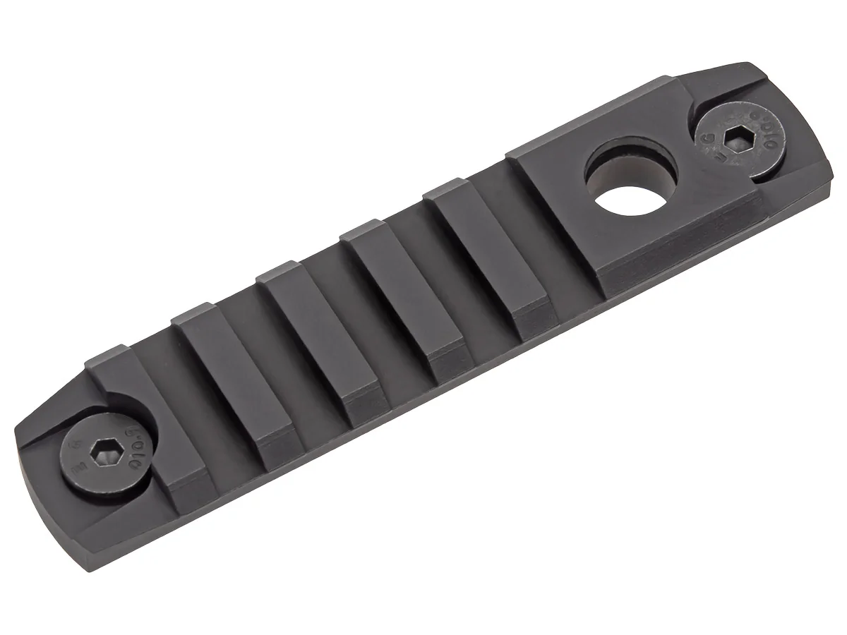 Планка Picatinny GTS Q.016 на M-LOK, 5 слотов, с QD слотом / ГТС Ку.016 Пикатинни на М-Лок