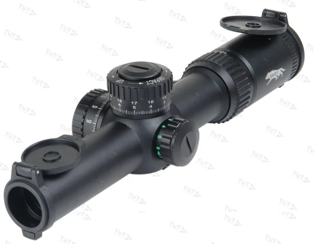 Прицел Veber Wolf II 1-10х26 GB FD с подсветкой (сетка FireDot)