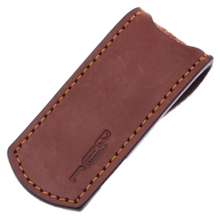 Чехол NC Custom для складных ножей (коричневый, кожа)