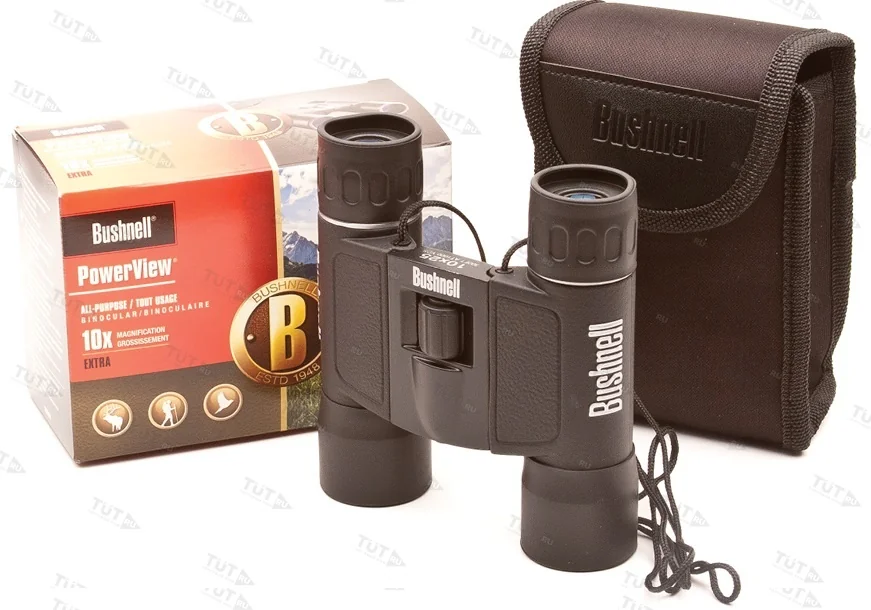 Бинокль Bushnell PowerView ROOF 10x25 (132516)