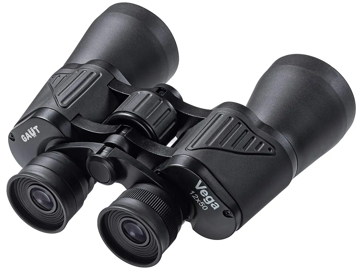 Бинокль Gaut Vega 12X50, Porro-Призмы Bk7, Цвет Черный, 800Г