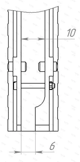 Планка Weaver на ИЖ-27, ТОЗ-34 МВЖИ.305659.011/ВОМЗ