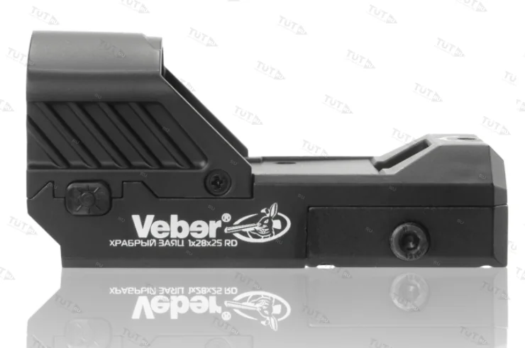 Коллиматорный прицел Veber Храбрый Заяц 1x28x25 RD