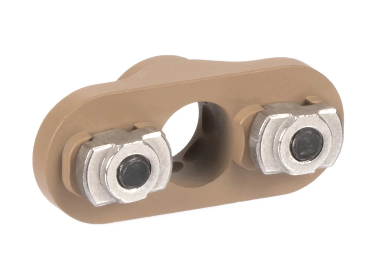 Крепление QD антабки ShotTime на M-LOK, песок