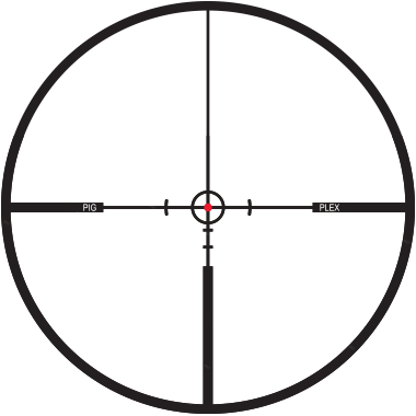 Оптический прицел Leupold VX•R 1.25-4x20mm HOG марка FIREDOT PIG PLEX (113165)