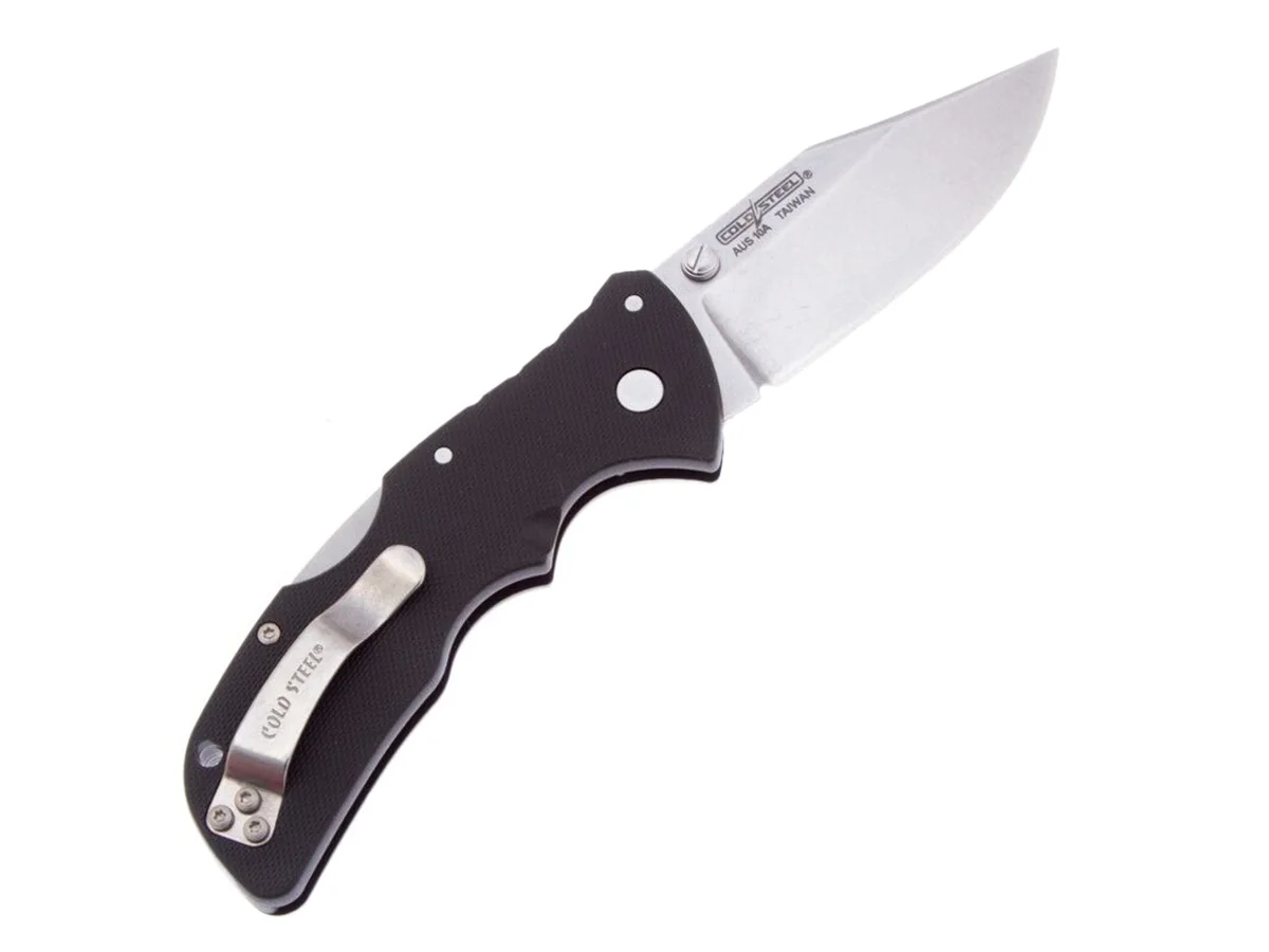 Нож складной Cold Steel Mini Recon 1 Clip Point, сталь AUS10A, GRN