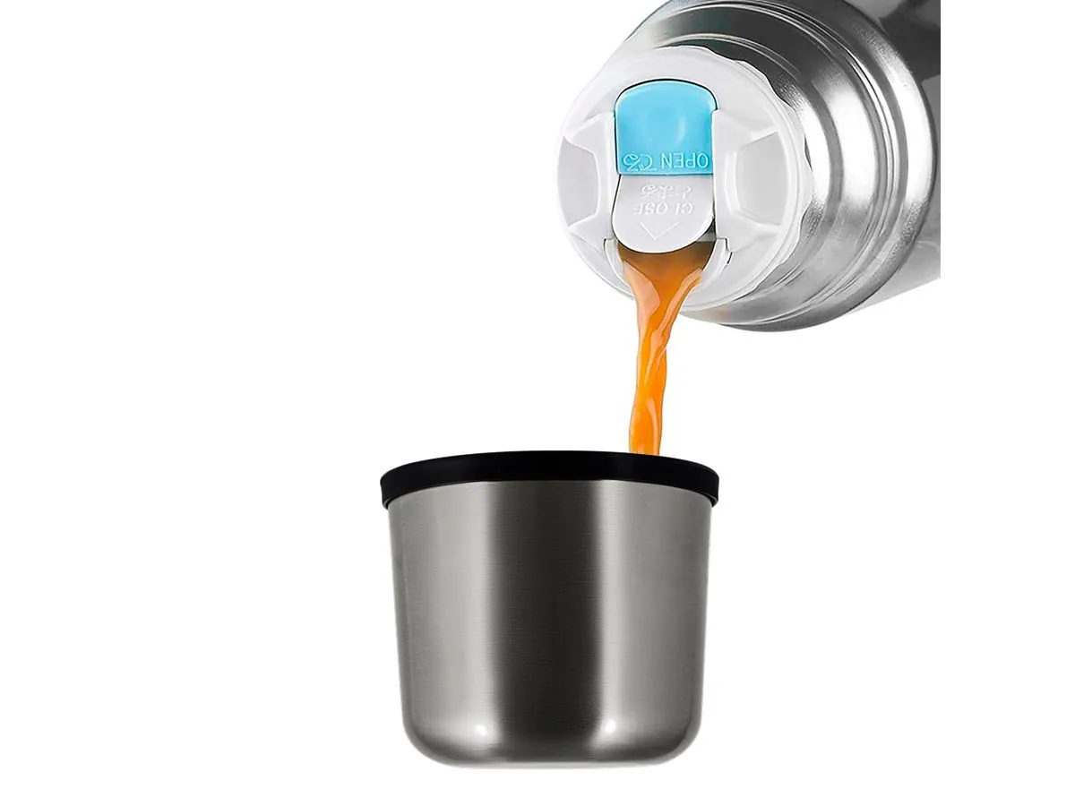 Термос для напитков THERMOS FBB-1000 Grey 1L, серый